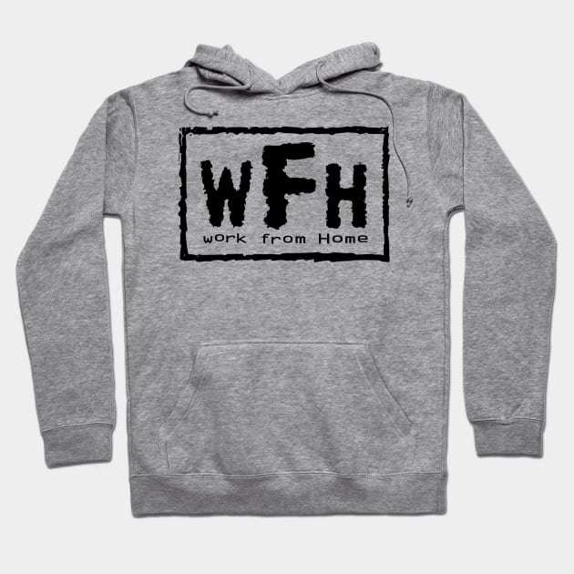 Work From Home Hoodie by Tee4daily